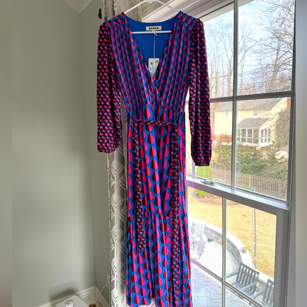 Brand new with tags Boden maxi dress! Size 4